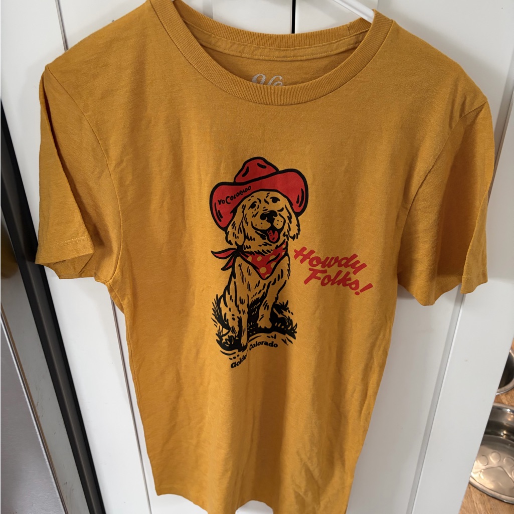 Golden Colorado Golden Retriever TShirt Golden Colorado Golden Retriever TShirt